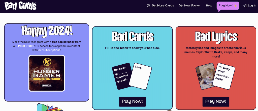 Sites To Play Cards Against Humanity Online for Free